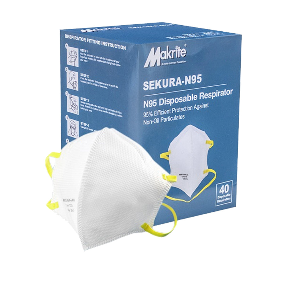 Makrite Sakura N95 (Box of 40 masks)